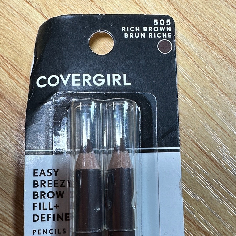 COVERGIRL Easy Breezy Brow Fill & Define Pencils in Rich Brown 505 rich brown - Picture 3 of 3